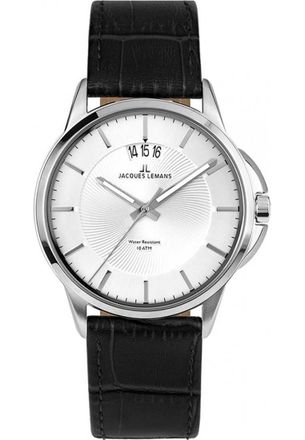 Jacques Lemans 1-1540B Mens Sydney Watch - Silver - One Size