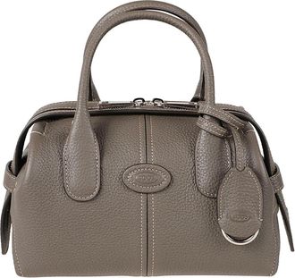 Tod's DBK Bauletto Mini - Dames - Handtassen - Grijs - ONE Size - Leer - Tassen