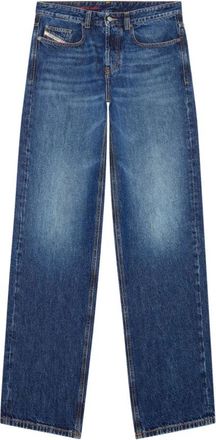 Diesel 2001 D-Macro Relaxed Jeans - Heren - Regular Fit Jeans - Blauw - W30 - Katoen - Jeans
