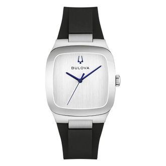 Bulova Special Edition Millennia Quartz Silver Dial Watch 96A335