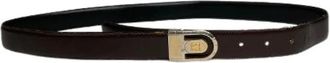 Givenchy Pre-owned Leren Riem - Dames - Vintage Accessoires - Bruin - ONE Size - Leer - Vintage