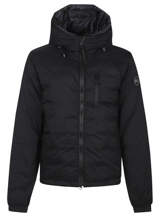 Canada Goose Black Lodget Padded Zip-Through Knit