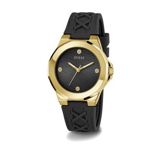 Guess Corset Horloge - Dames - Horloges - Zwart - ONE Size - Accessoires