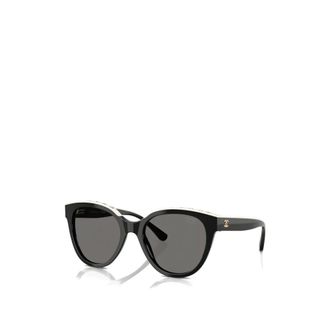 Chanel 1656T8 Sunglasses - female - Chanel - Sunglasses - Black - 54 MM - Accessories