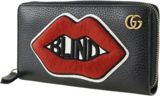 Gucci Pre-owned Wallets, female, Black, Size: ONE SIZE Pre-owned Wallet