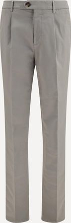 Brunello Cucinelli Pantaloni chino in misto cotone Man 56