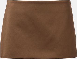 Frankie Shop Minifalda Hera de sat&eacute;n