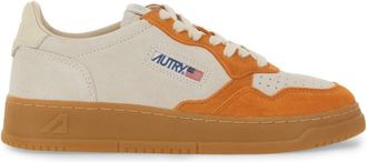 Autry Orange logo Sneakers