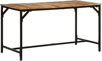 vidaXL Vidaxl - Mesa de comedor madera maciza de mango 140x70x75 cm