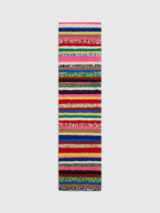 Celine Sciarpa in alpaca moulin&egrave; e lana a righe multicolor