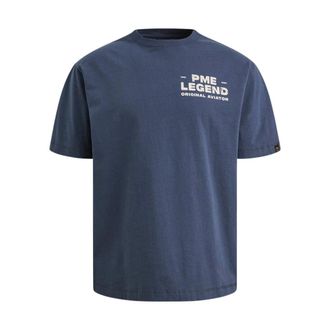 PME Legend Polo Hemden - Heren - Tops - Blauw - Maat: M