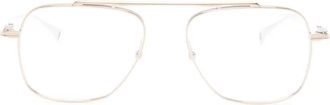 Dita Eyewear pilot-frame glasses - Gold