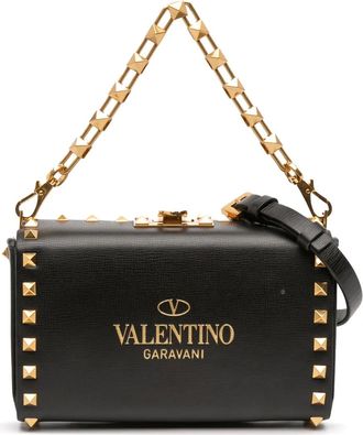 Valentino Garavani Borsa a tracolla Rockstud Alcove Box 2010-2025 - Nero