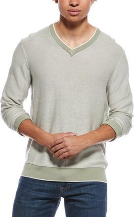 Raffi Links Stitch V-Neck Sweater
