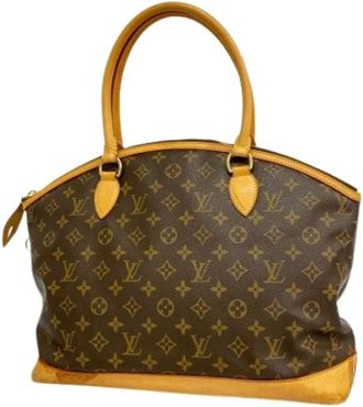 Louis Vuitton Pre-owned Handbags, female, Brown, Size: ONE SIZE Pre-owned Canvas Handbag