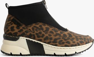 Rieker N6352-90 Womens Boots Multi - Multicolour Leather - Size UK 6.5