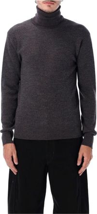 Christophe Lemaire Turtleneck Mouline - Heren - Coltruien - Bruin - M - Truien & Vesten
