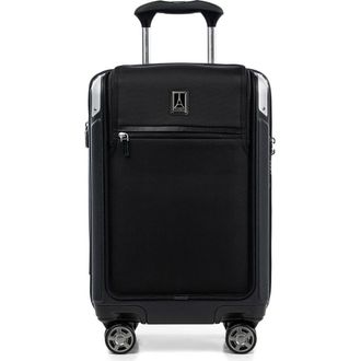 Travelpro Platinum Elite Hardside Expandable Compact Carry-on with Laptop Pocket 20-Inch Spinner in Shadow Black at Nordstrom