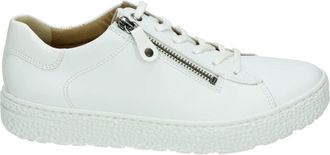 Hartjes Sportieve Lage Damesschoenen Wit - Dames - Sneakers - Wit - 39 EU - Leer - Schoenen
