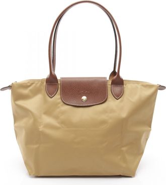 Longchamp LE PLIAGE ORIGINAL Canvas Leather Tote Bag