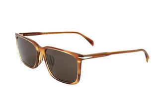 David Beckham Mens 58mm Brown Horn Sunglasses DB1163-F-S-EX4-58