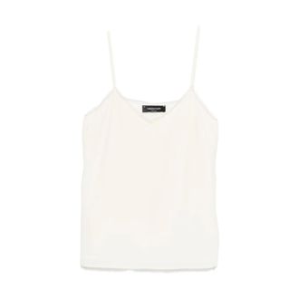 Fabiana Filippi Sleeveless Tops, female, White, Size: M Tpd276F281M1520145 Top