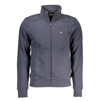 Napapijri Blauw Katoenen Heren Sweatshirt