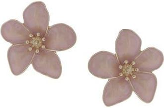 Olivia Welles Blossom Stud Earrings in Gold /Pink at Nordstrom Rack