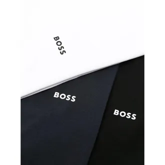HUGO BOSS Logo Print Cotton T-Shirt - White