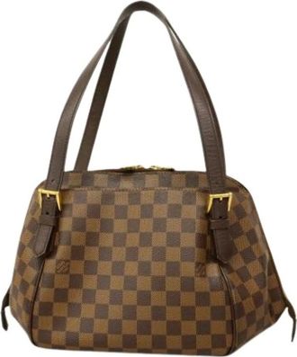 Louis Vuitton Pre-owned Handbags, female, Brown, Size: ONE SIZE Pre-owned Belem MM Shoulder Bag