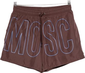 Moschino Logo-print Drawstring Swim Shorts