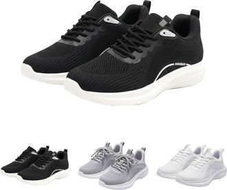 Generic Womens Slip On Trainers Size 6.5 Breathable Mesh Lining Running Shoes Comfort Casual Walking Athletic Gym Tennis Shoes Ladies Outdoor Non Slip Lightwe