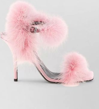 Moschino satin sandals