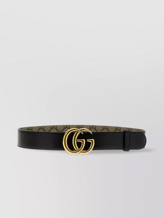 Gucci reversible gg supreme belt