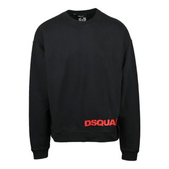 Dsquared2 Uomo, Felpe, Nero, L, new