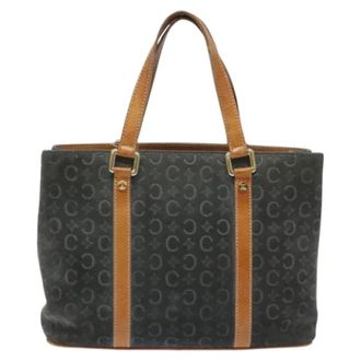 Celine Pre-owned Suede handbags - Dames - Vintage Shopper - Grijs - ONE Size - Leer - Vintage