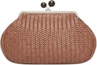 Max Mara Clutch - Dames - Clutches - Bruin - ONE Size - Tassen