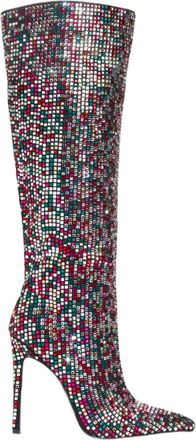 Azalea Wang Womens Izzy Boots In Multi