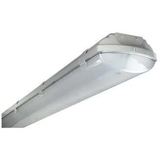 Beghelli Plafoniera stagna Beghelli regolabile 51W LED 4000K 120cm IP65 40004H