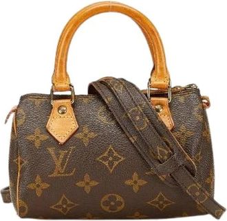 Louis Vuitton Pre-owned Mini Bags, female, Brown, Size: ONE SIZE Pre-owned Plastic Mini Bag