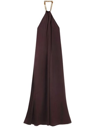 Stella McCartney Avondjurk met halternek - Bruin