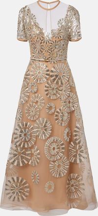 Elie Saab Abito lungo con paillettes