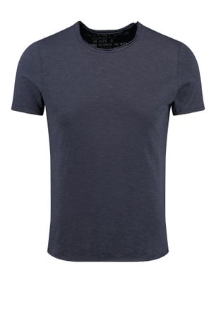 Key Largo Unisex_Adult Bread New Round T-Shirt, Dark Blue (1201), S