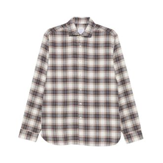 Xacus Camicia a Quadri a Maniche Lunghe - - Shirts - Uomo - Marrone - 2XL