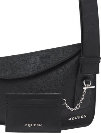 Alexander McQueen Alexander McQueen Portemonnaies - Card Holder Sling - Gr. unisize - in Schwarz - für Damen