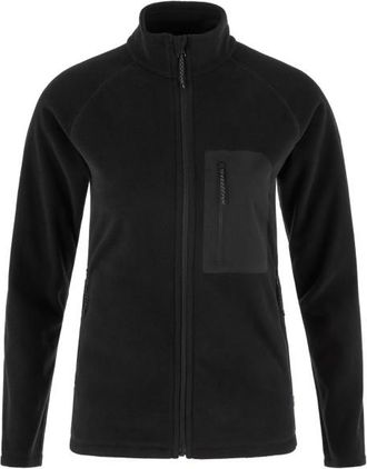 Fj&auml;llr&auml;ven Kaipak Fleece Fleecejacke f&uuml;r Damen | schwarz