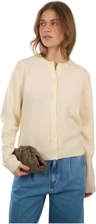 Sams&oslash;e & Sams&oslash;e Truien & Vesten, Dames, Beige, L, Wol, Gebreid Vest