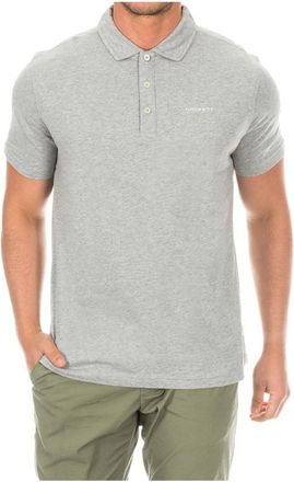 Hackett Polo Shirt - Heren - Polos - Grijs - S - Katoen - Tops