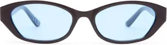 AIRE Moonstone Cat Eye Sunglasses in Chocolate at Nordstrom