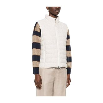 Brunello Cucinelli Mujer, Chaquetas, Beige, Talla: 2XS